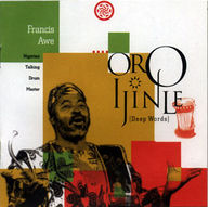 Francis Awe - Oro Jinle (Deep Words) album cover