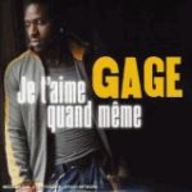 Gage - Je t'aime quand mme album cover