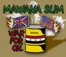 Mawana Slim - War for oil album cover