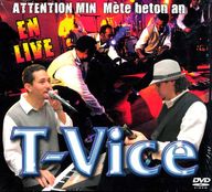 T-Vice - Attention Min Mte Beton An album cover