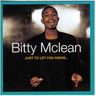 Bitty McLean - Just To Let You Know Bitty McLean - Just To Let You Know album cover