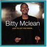 Bitty McLean - Just To Let You Know album cover