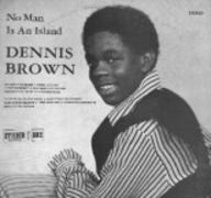 Dennis Brown - No man is an island album cover