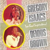 Gregory Isaacs - Two Bad Superstars album cover