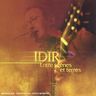 Idir - Entre scènes et terres (live) album cover