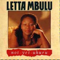 Letta Mbulu - Not Yet Uhuru album cover