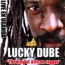Lucky Dube - The King Of African Reggae : Live En Uganda album cover