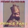 Prince Far I - Megabit 25, 1922 - DUB album cover